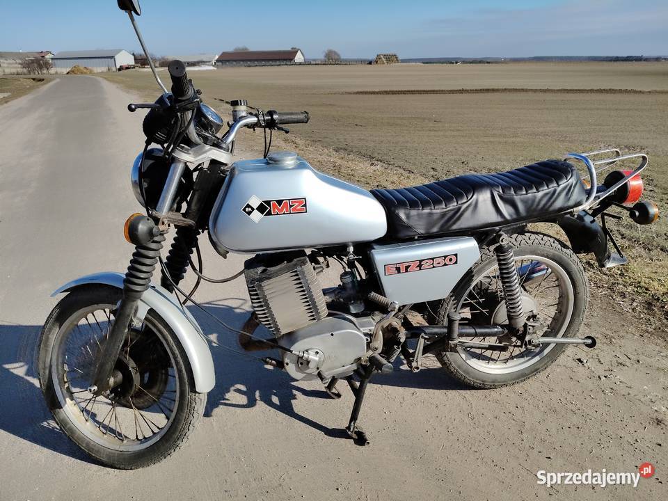 MZ ETZ 250 1985r z dokumentami SPRAWNA wielkopolskie Nowe Skalmierzyce