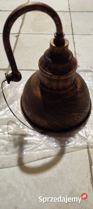 Lampa ścienna kinkiet vintage mosiądz Biała Podlaska