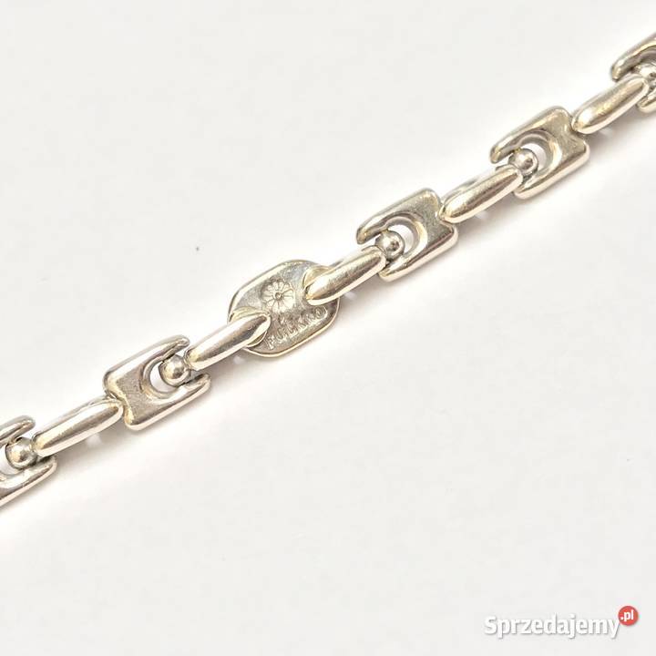 Złoty ŁAŃCUSZEK NASZYJNIK damski 750 18K z Warszawa