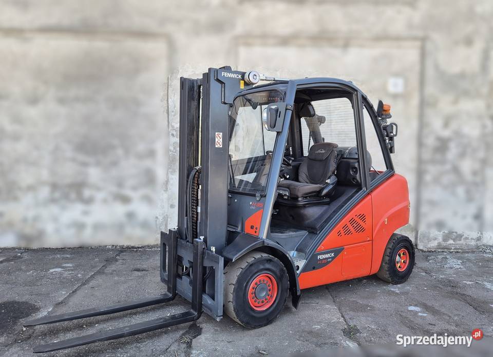 Linde H35 TRIPLEX 2017r 4 sekcje hydr wózek śląskie sprzedam