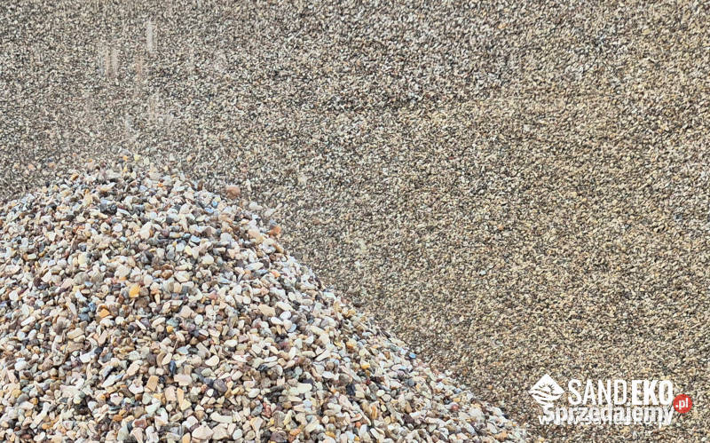Żwir płukany filtracyjny ozdobny do betonu świętokrzyskie