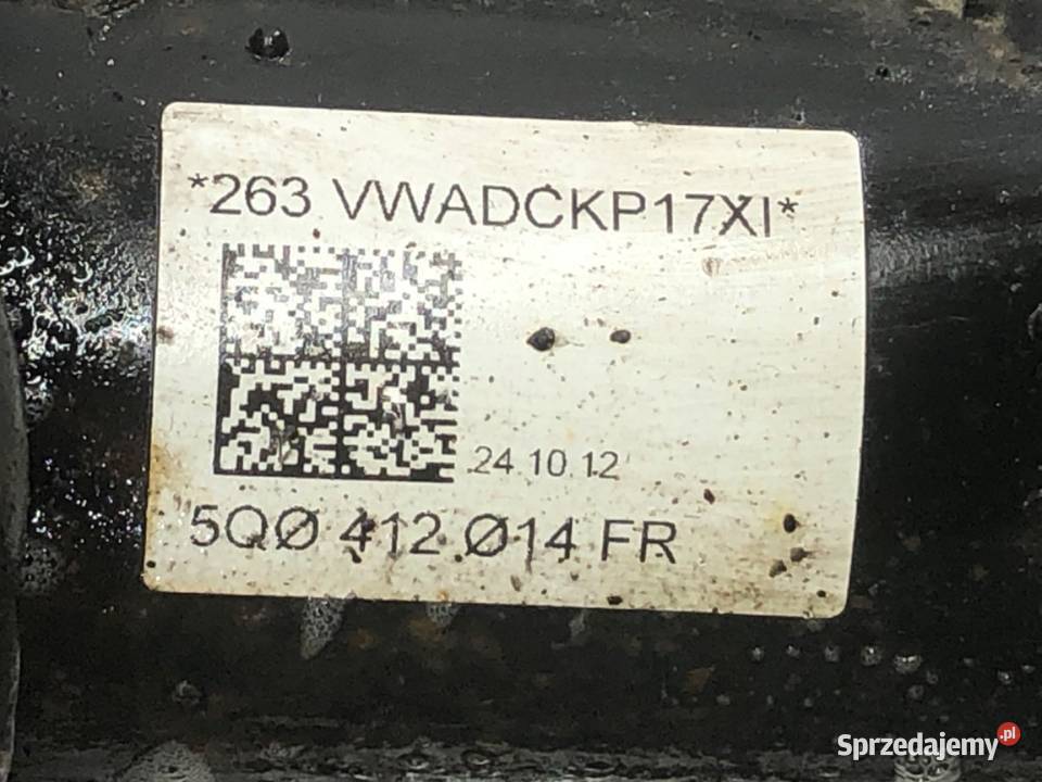 AMORTYZATOR PRAWY PRZÓD SPRĘŻYNA VW GOLF VII 16 osobowe sprzedam