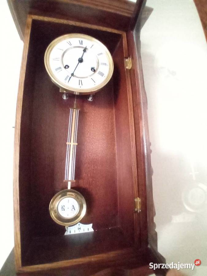 Zegar ścienny z wahadłem firmy Hermle ścienny Zegary