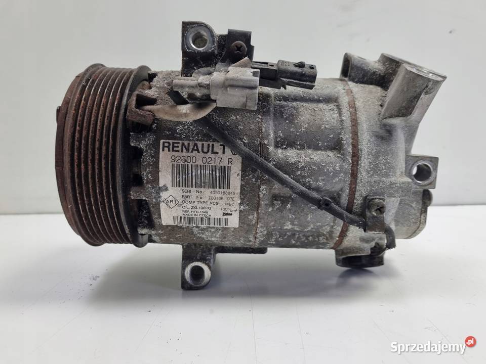 SPRĘŻARKA KLIMATYZACJI Renault Clio IV 09 TCe