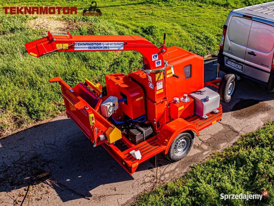 NOWOŚĆ Rębak Skorpion 250L Diesel sprzegło Ostrowiec Świętokrzyski