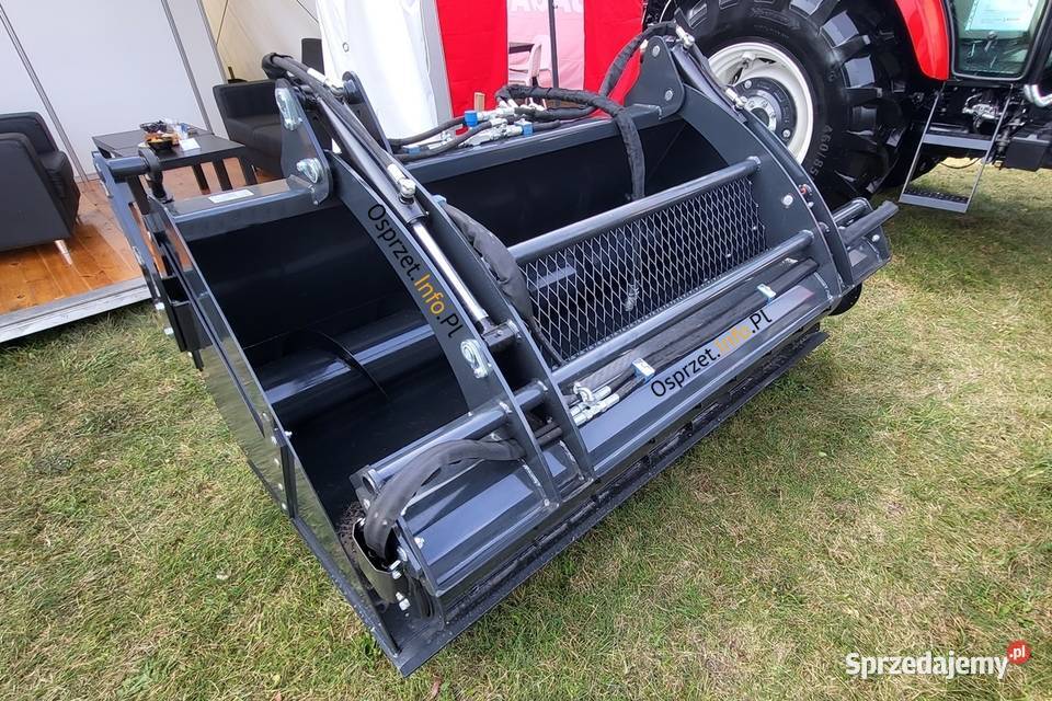 Szufla do karmienia ze ślimakiem i frezem nieuszkodzony