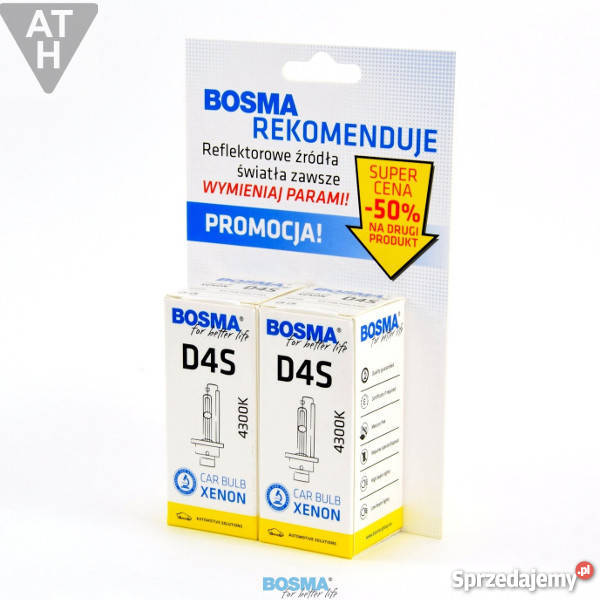 ŻARNIK XENON D4S 4300K 35W P32d5 BOSMA KPL2