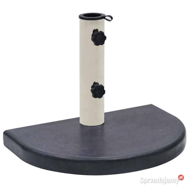 Stojak pod parasol czarny 40x28x4 granitowy