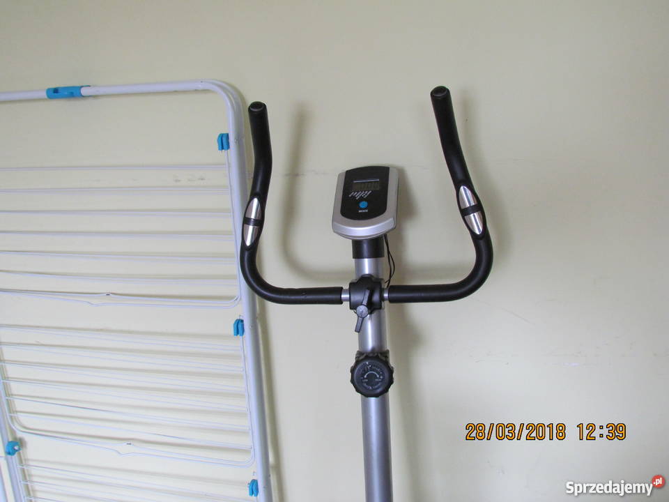 Rower magnetyczny stacjonarny srebrny sprzedam