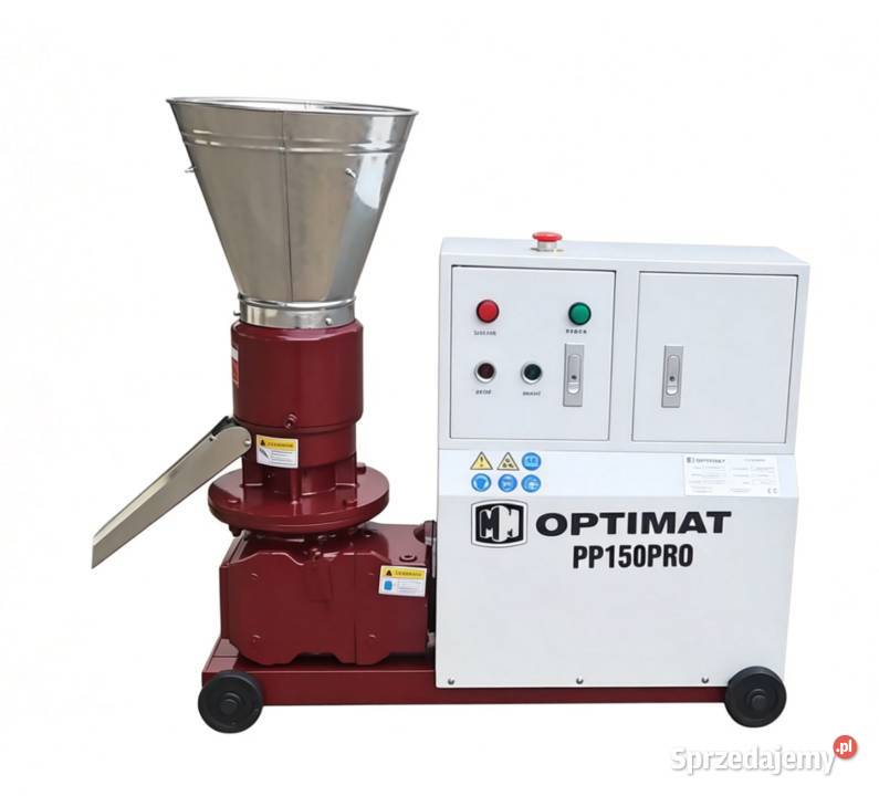 PELECIARKA GRANULATOR PASZY OPTIMAT PP150PRO 150 Mikołów