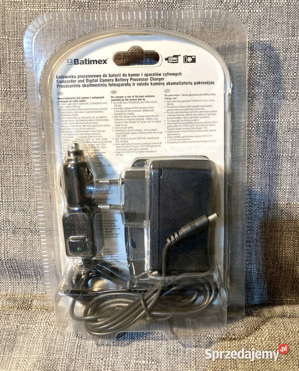 Ładowarka procesorowa do akumulatorów CRV3 Kraków sprzedam