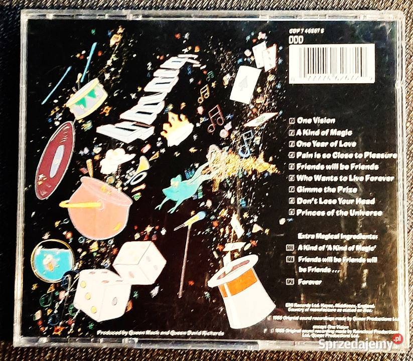 Album CD QUEEN Album A Kind Of Magic CD 1 płyta Katowice