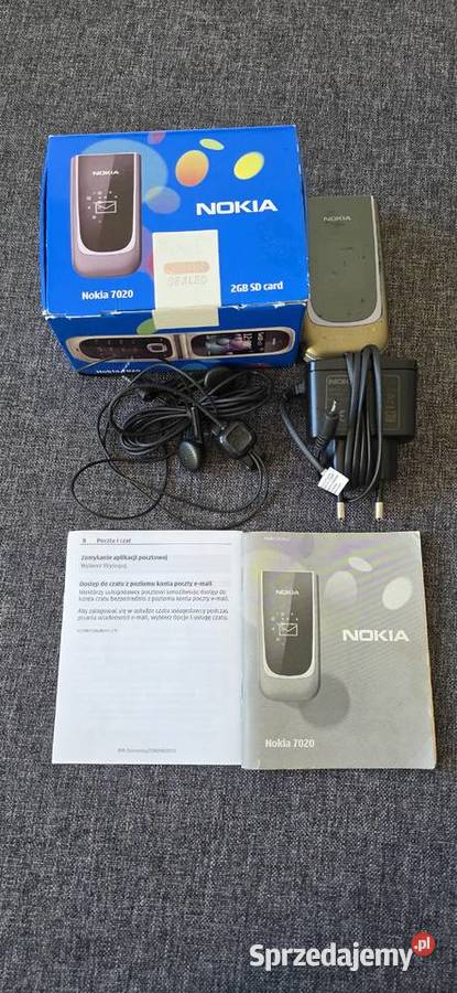 Sprzedam telefon używany Nokia 7020 2GB SD card Gdańsk