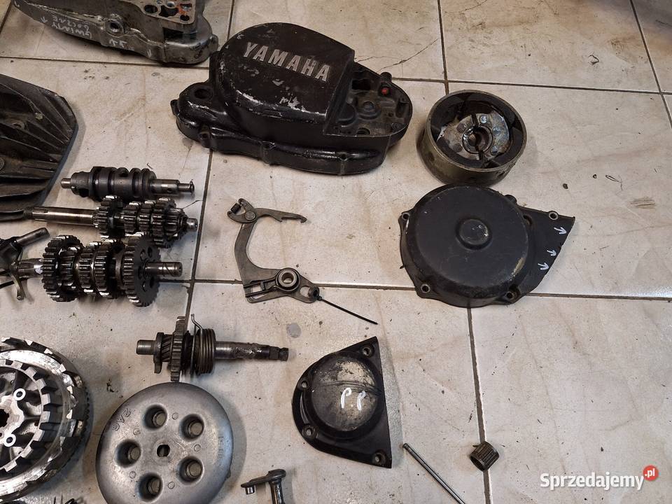 Yamaha DT 125 MX silnik części wał kapa cylinder sprzedam