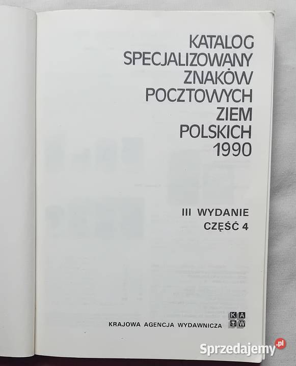 Katalog specjaliz znaków pocztowych ziem