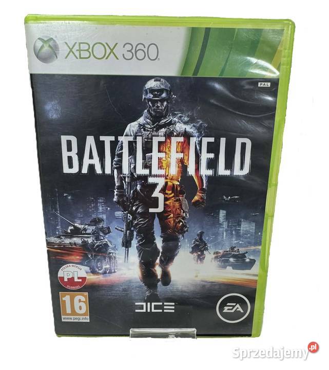 Gra Battlefield 3 Xbox 360 Xbox360 Gry na konsole Elbląg