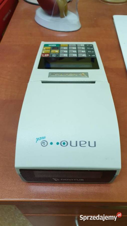 Kasa fiskalna NOVITUS Nano E Med biała Łódź