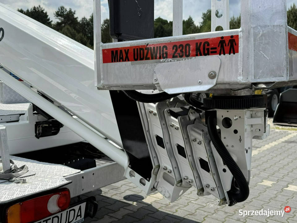 Nissan Cabstar Podnośnik Koszowy 27m RUTHMANN TB Widełki