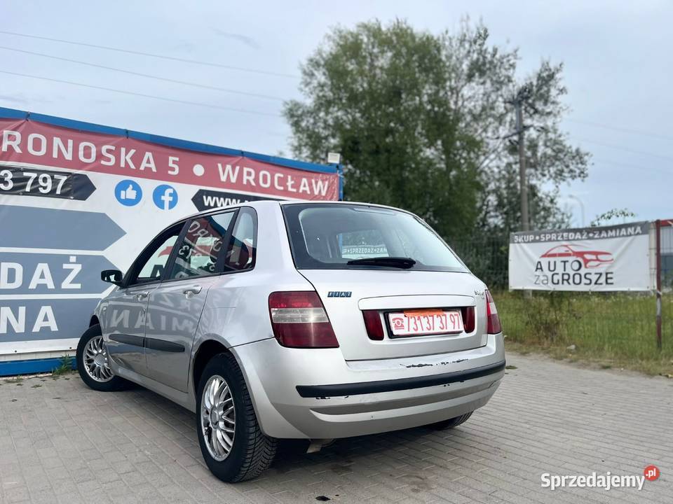 Fiat Stilo 16 Benzyna Ekonomiczny Klima CITY Wrocław