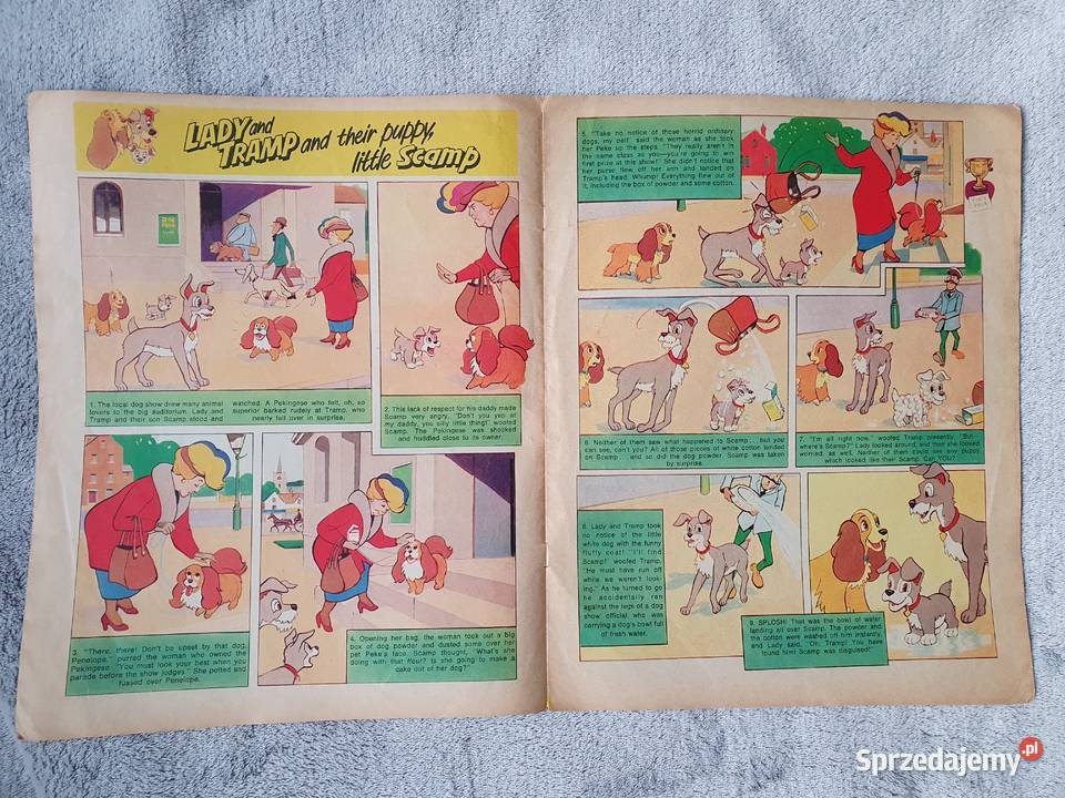 Disneyland komiks z 1972 roku w jęz angielskim Gdynia