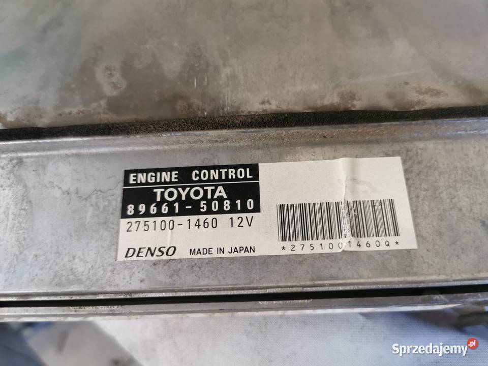 Komputer sterownik silnika ECU Toyota Lexus o dolnośląskie Wrocław sprzedam