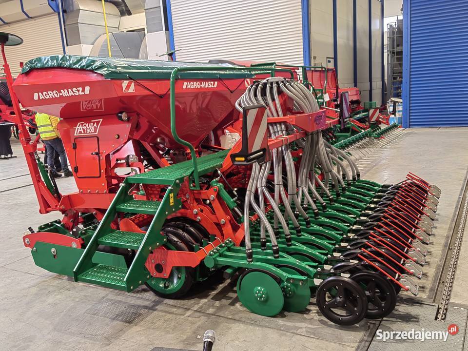 AGROMASZ AQUILA DISC COMPACT 1500siewnik lubelskie Żółkiewka-Osada