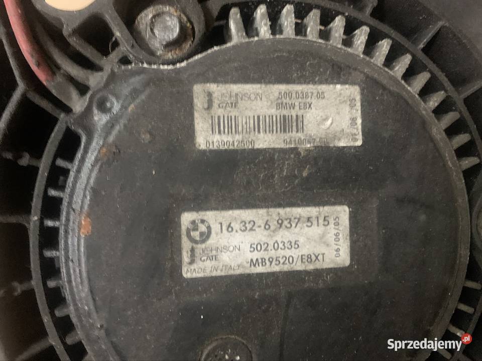 6937515 wiatrak wentylator chłodnicy bmw 3 e90 Szczecin sprzedam