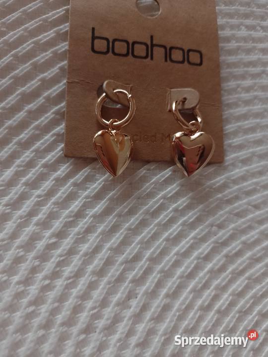 Subtelne Kolczyki serca z Londynu Top Vintage małopolskie Kraków