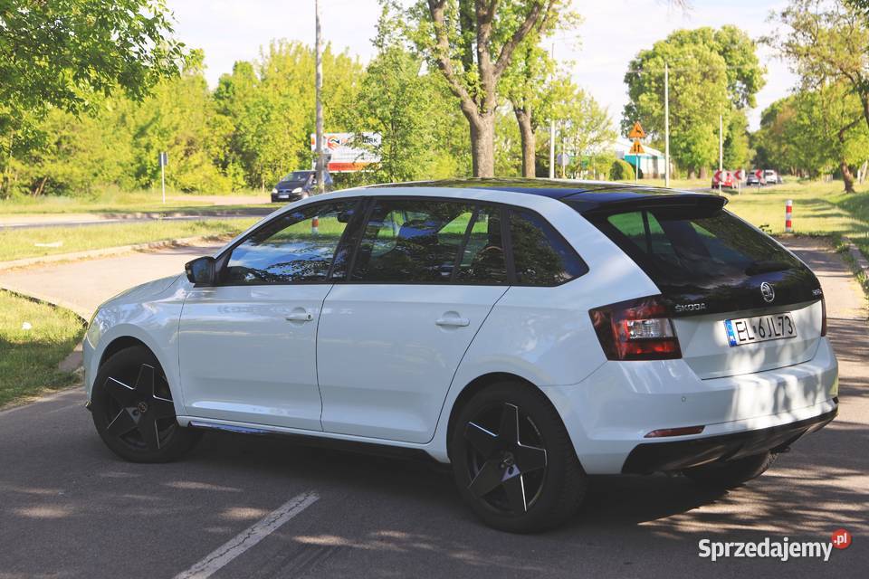 Skoda Rapid Monte Carlo 10 TSI bixenon szklany przyciemniane szyby łódzkie Łódź