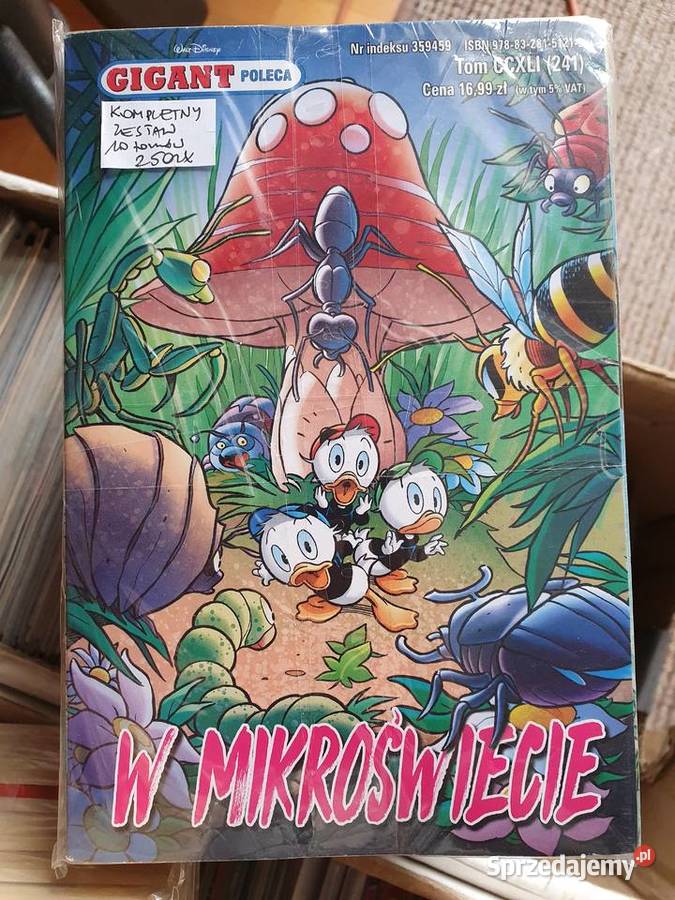 Gigant Poleca komplet 8 tomów 2022 Komiksy pomorskie Gdynia sprzedam