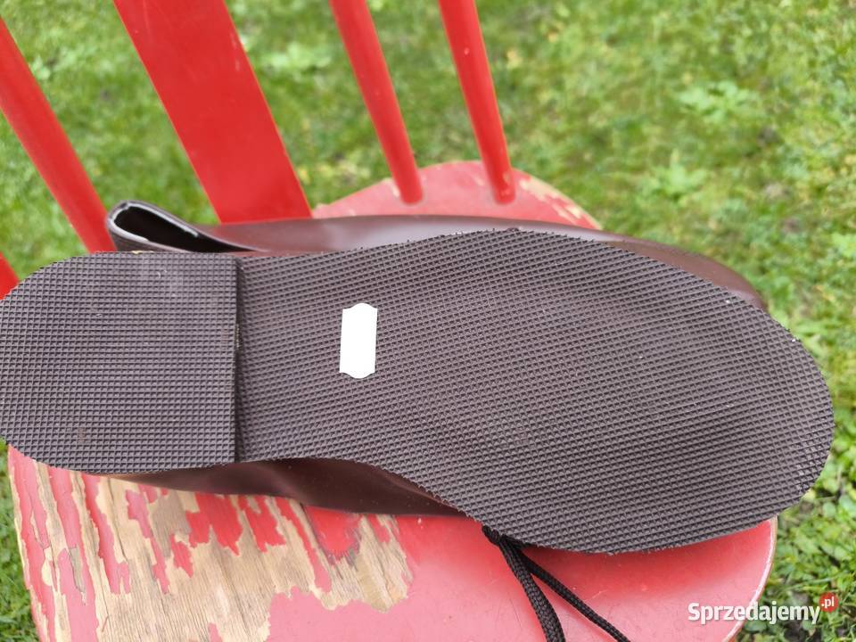 Buty skórzane męskie dawnej produkcji nowe nigdy 26cm Radomsko
