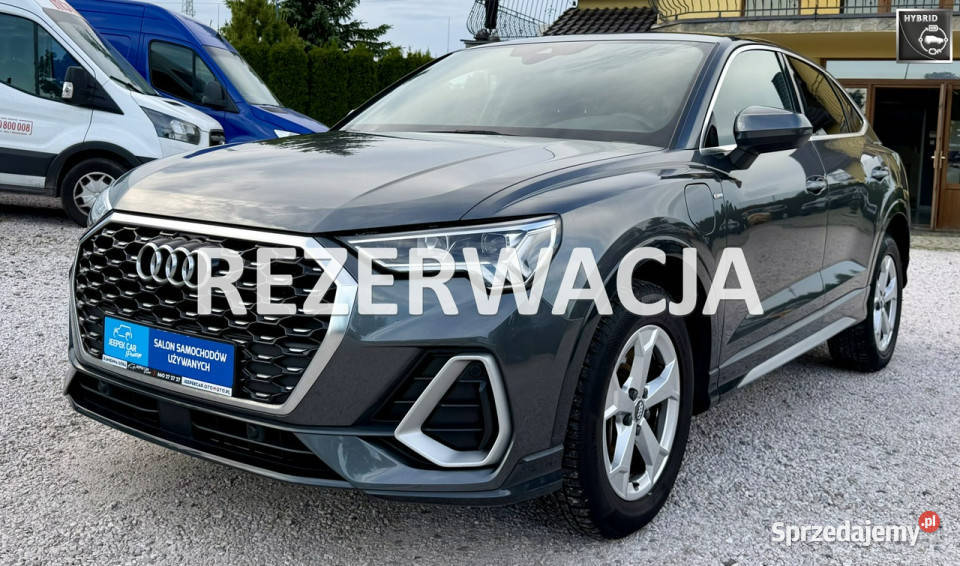 Audi Q3 Sportback 45 TFSIeSLinePluginGwarancja I kamera cofania Kamienna Góra