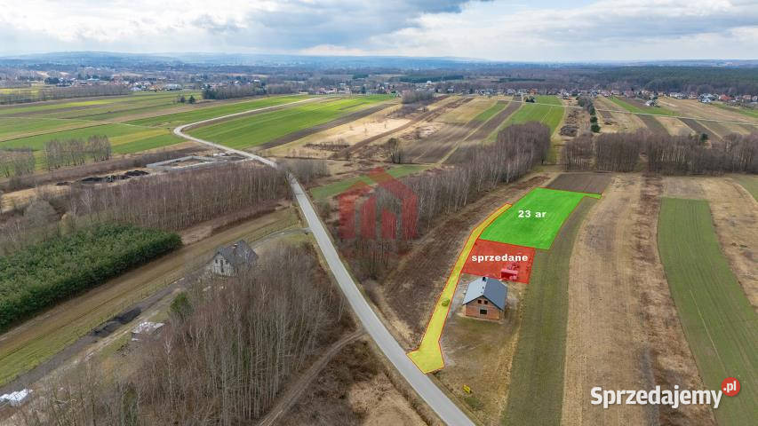 sprzedaży gruntu 2300m2 Krzywa telefon Sprzedaż sprzedam