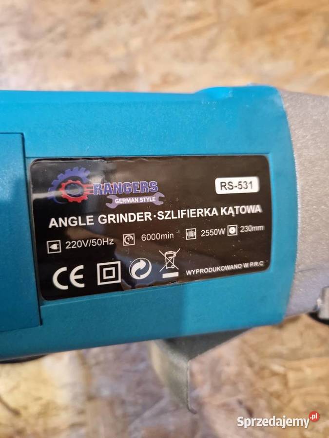Szlifierka kątowa Rangers German 230 MM 2650W Głogowa