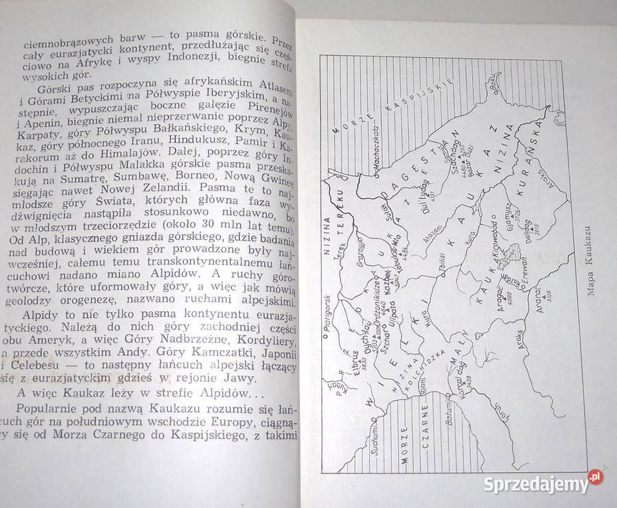 G Wdowiak Żywy Kaukaz Książki naukowe i popularnonaukowe Warszawa