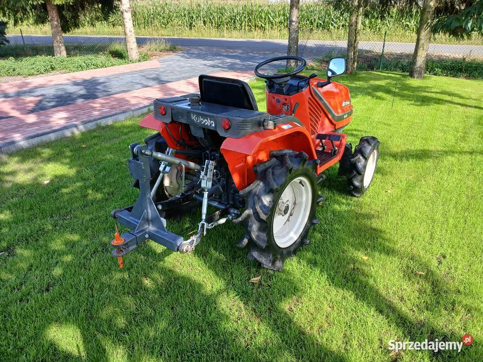 Kubota Aste a14 4x4 mini traktor ciągnik sprzęt podlaskie Grajewo