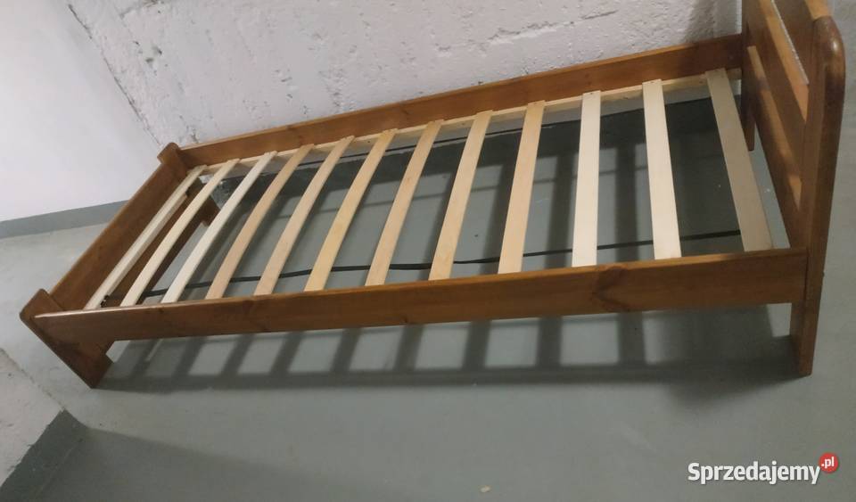 Rama łóżka 90x200 łóżko drewniane sosnowe stelaż Warszawa