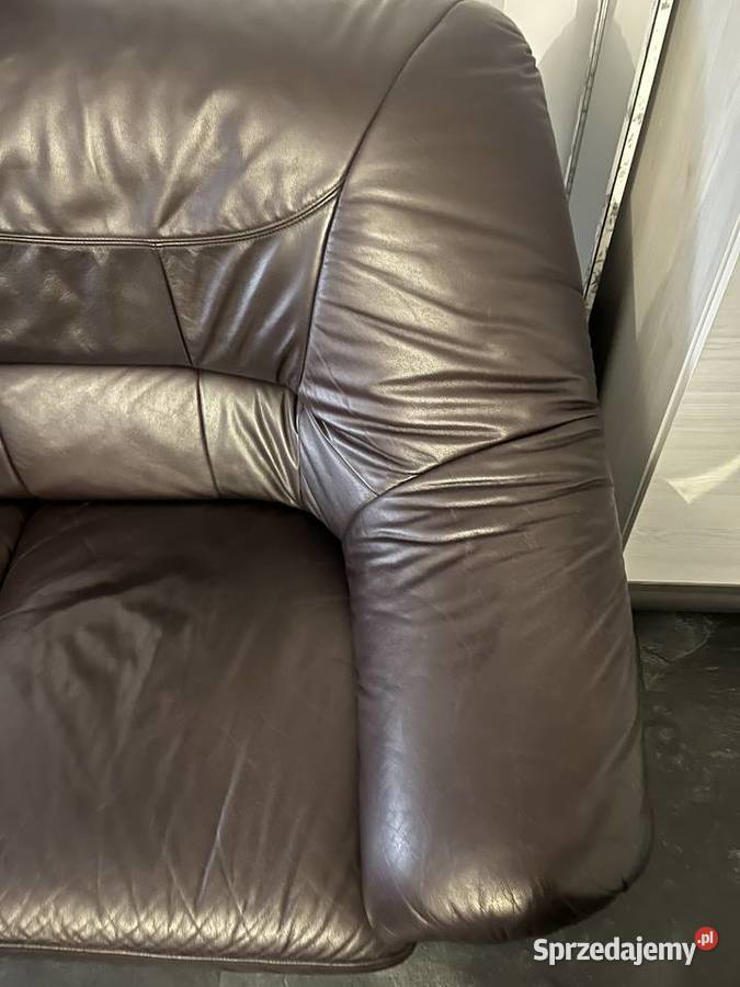 Sprzedam sofę skórzaną Nowa Wieś Ełcka sprzedam