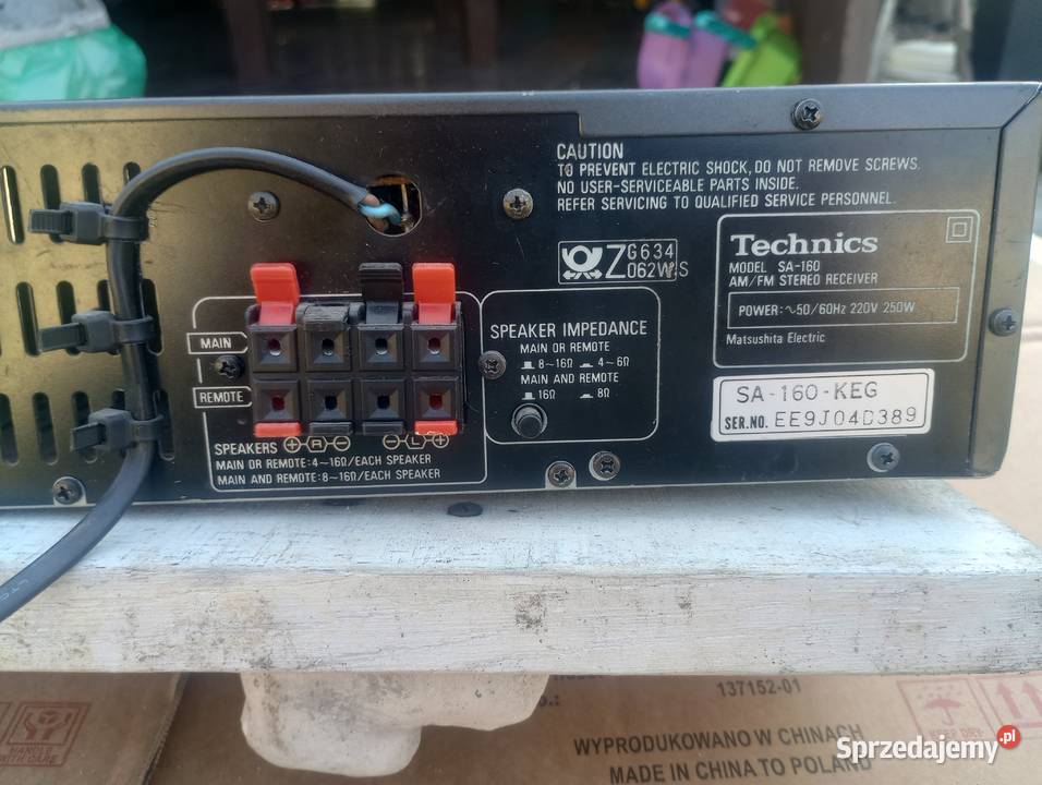 Amplituner Technics SA160 Oświęcim