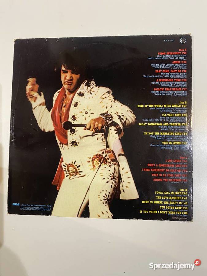 Winyl Elvis Presley Solid Rocks 1975 dolnośląskie Wrocław