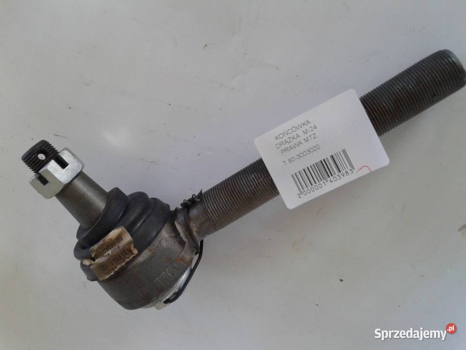 KOŃCÓWKA DRĄŻKA M24 PRAWA MTZ kat T 803003020 Szczecin