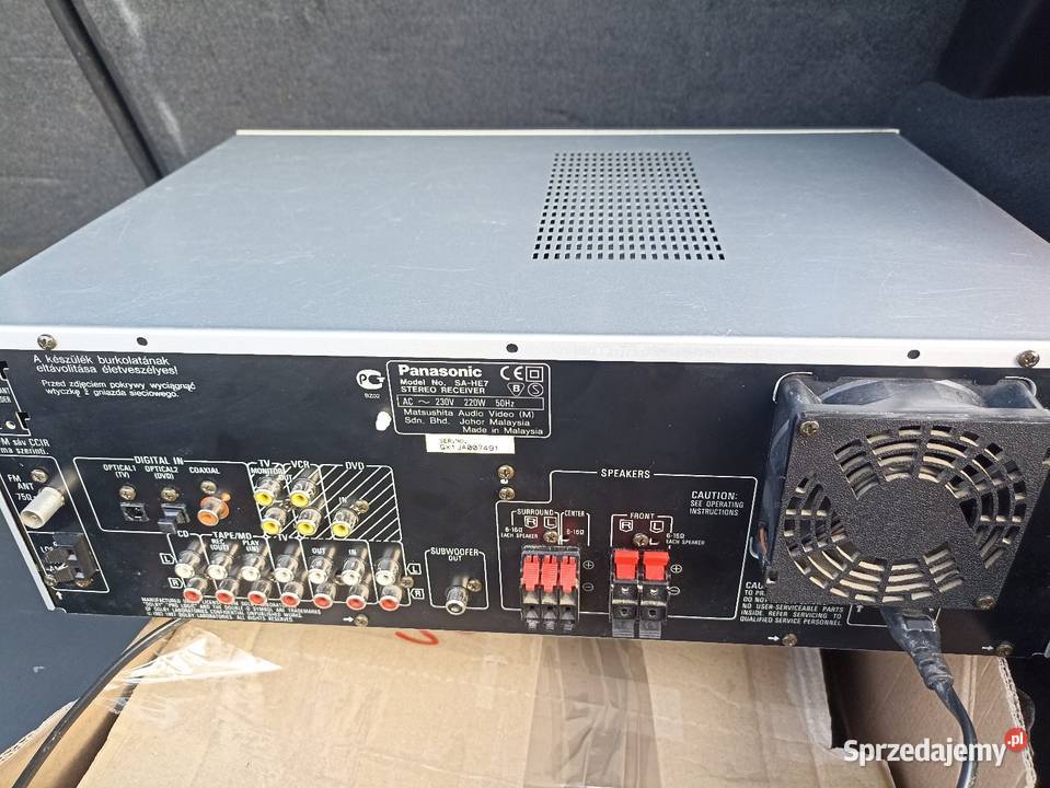 Amplituner Panasonic SAHE7 Oświęcim
