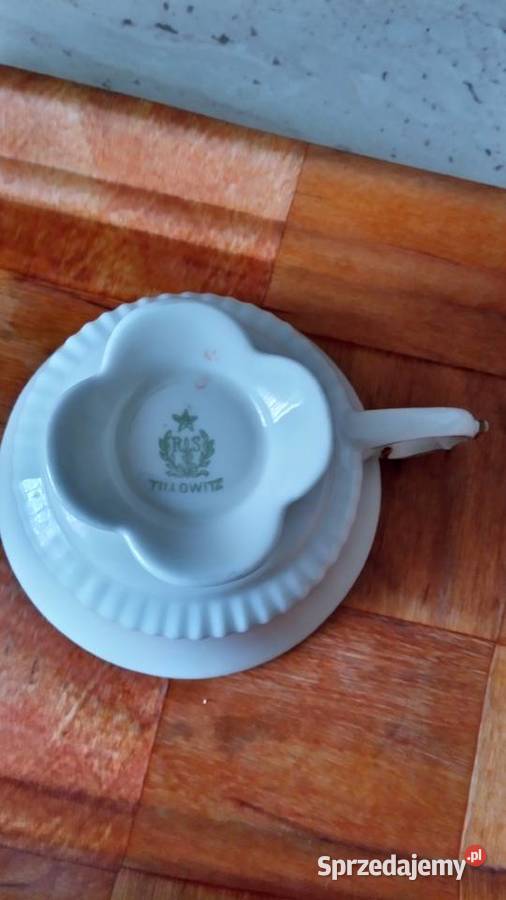 Filiżanka Tillowitz RS lata 30 kujawsko-pomorskie Nakło nad Notecią
