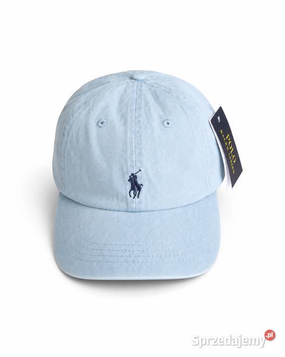 Czapka z daszkiem Polo Ralph Lauren błękitna Nakrycia głowy