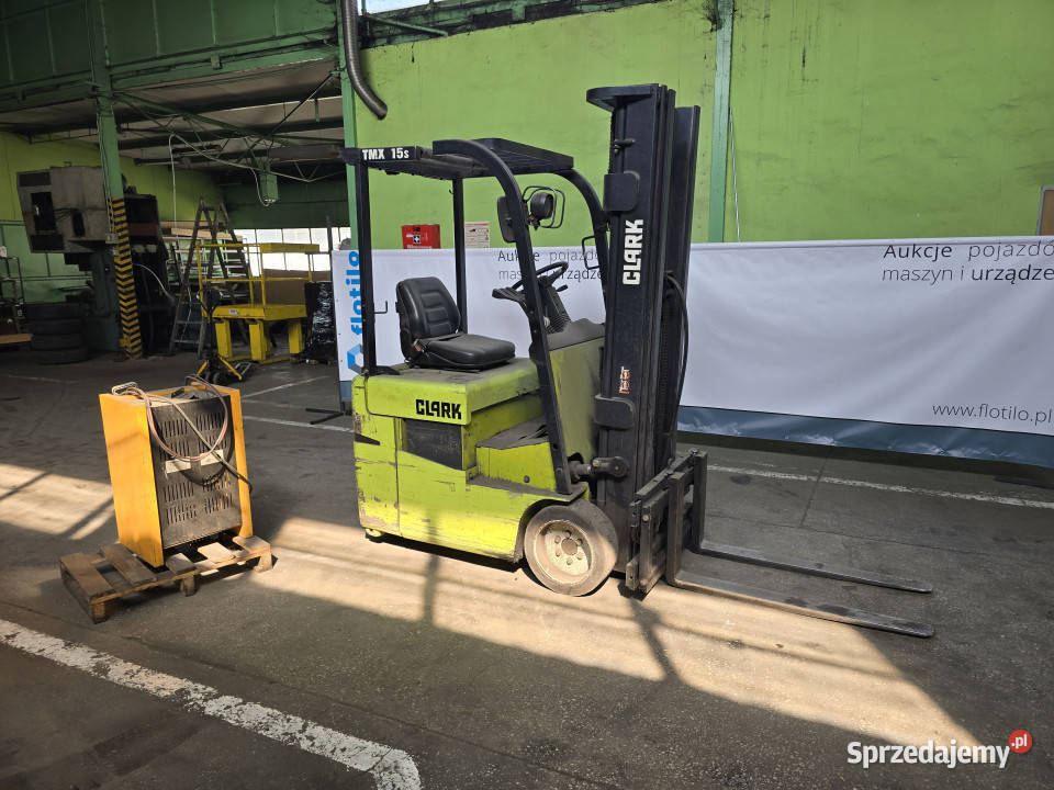 Wózek widłowy elektryczny CLARK TMX 15s Wózki widłowe Salnia