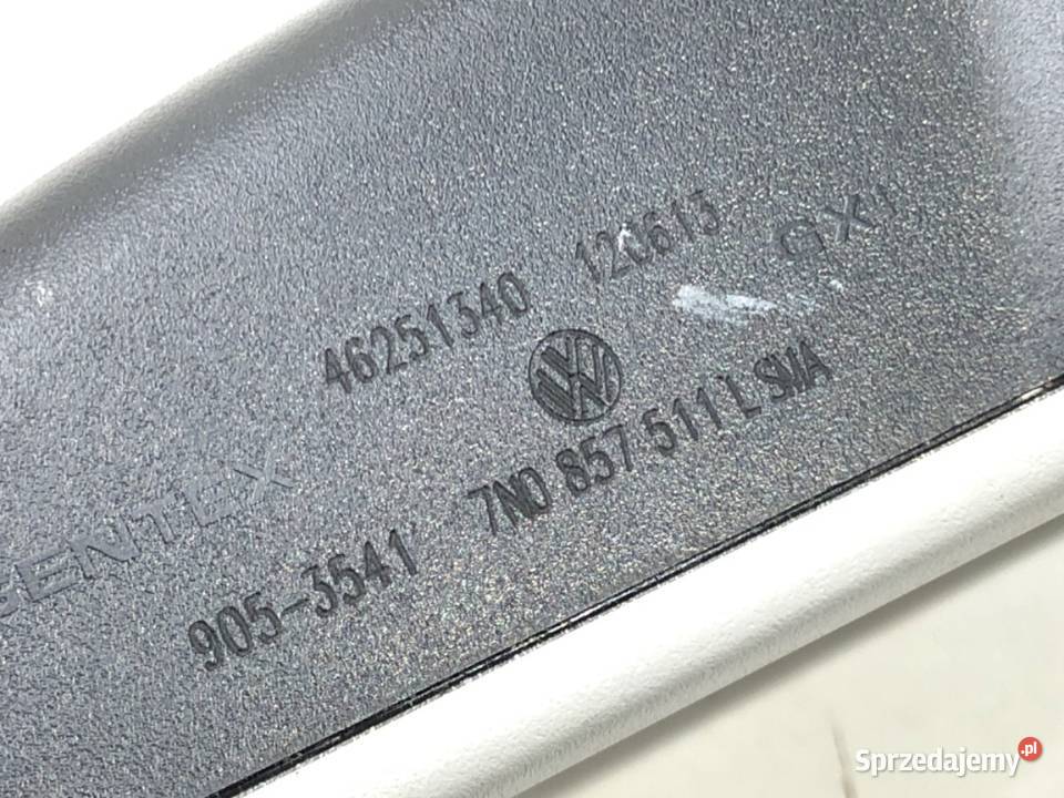 LUSTERKO WEWNĘTRZNE VW GOLF VII 7N0857511L osobowe