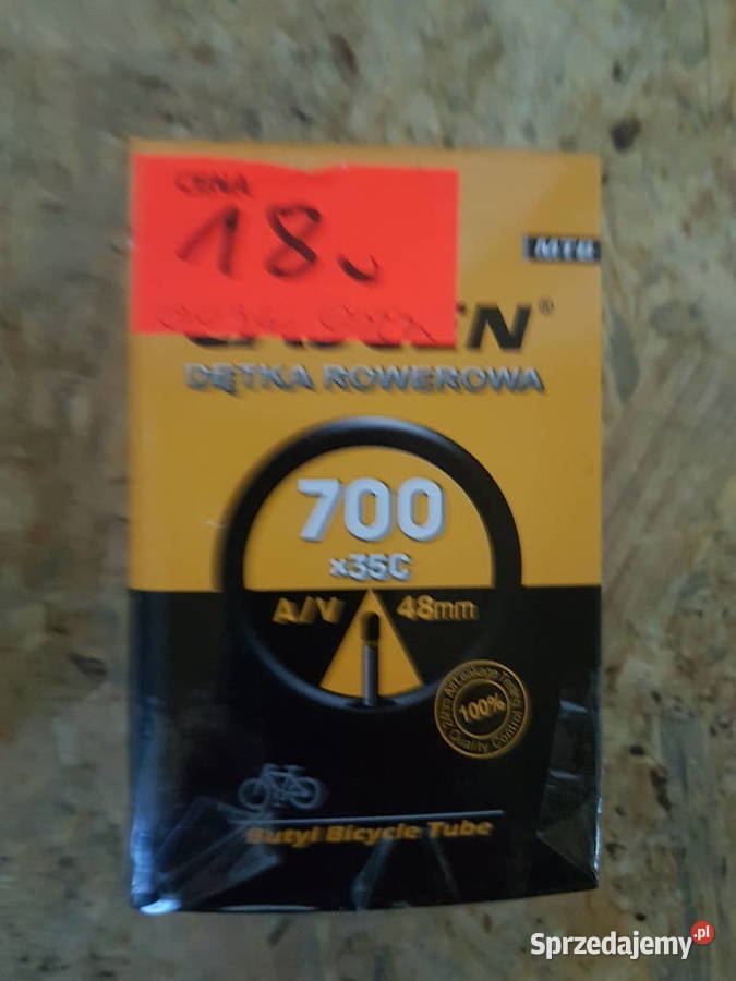 DĘTKA ROWEROWA 700X35 Z WENTYLEM samochodowym Głogowa