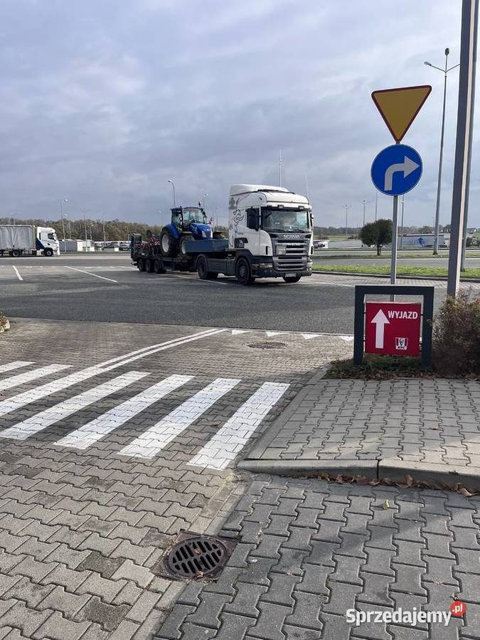 Usługi lawetą niskopodwoziowa Transport specjalistyczny Mikołów