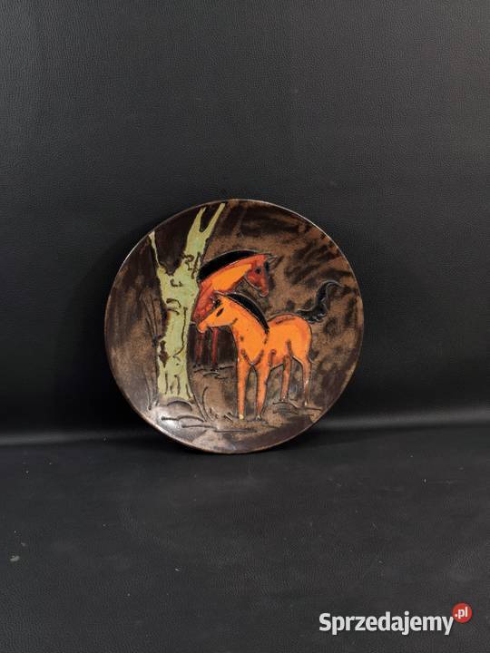 Ceramiczny Talerz Ścienny RuschaKeramik Pozostałe Poddębice sprzedam