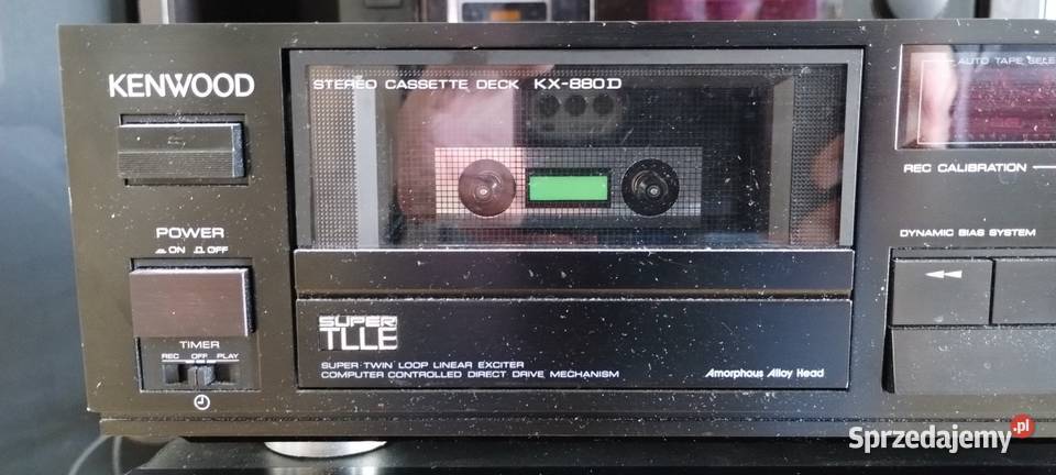 Magnetofon deck 2 głowicowy Kenwood KX880D